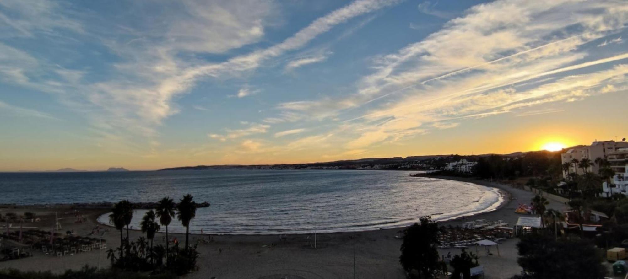 Апартаменты Junto A La Playa Del Cristo Cerca Del Puerto Эстепона Экстерьер фото