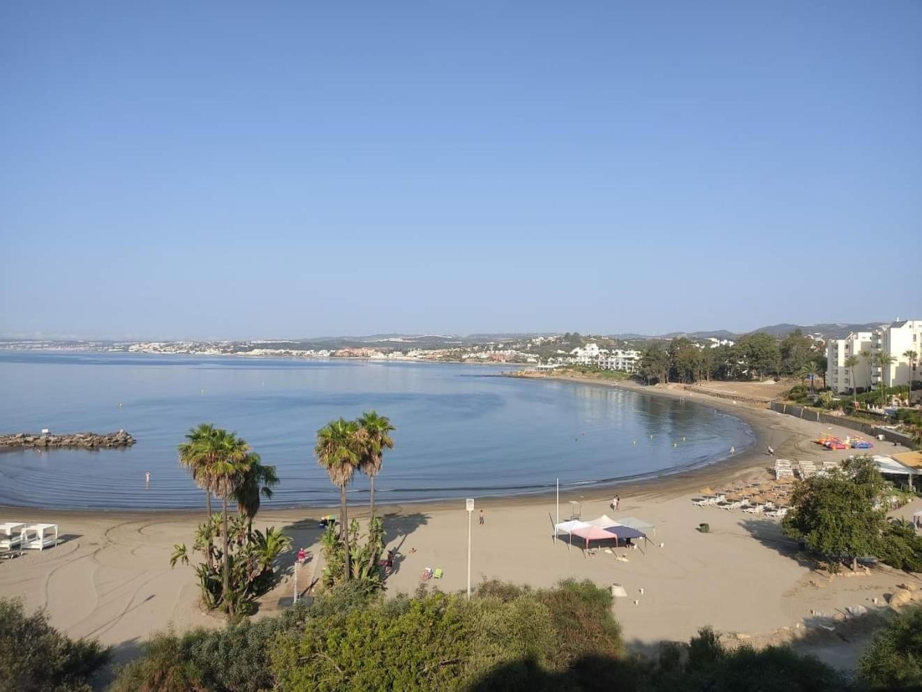 Апартаменты Junto A La Playa Del Cristo Cerca Del Puerto Эстепона Экстерьер фото