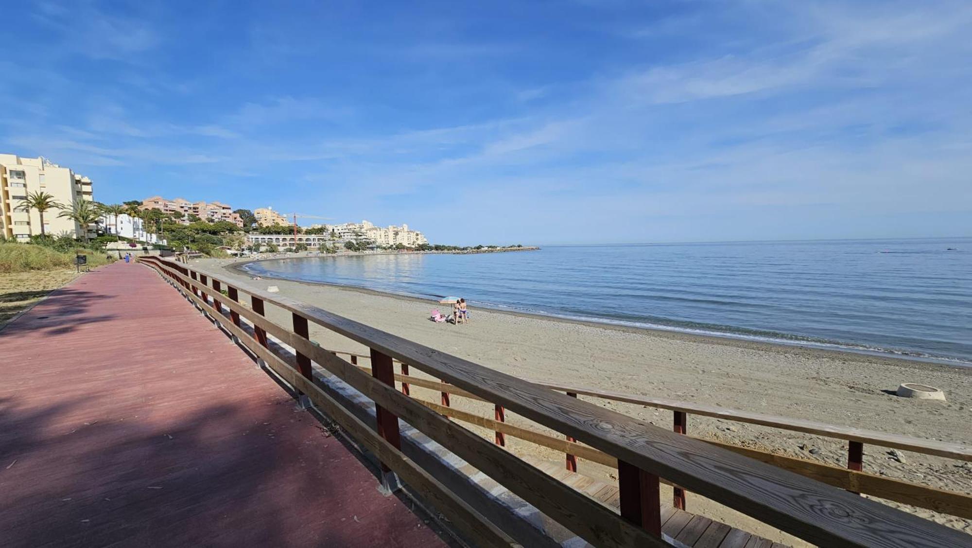 Апартаменты Junto A La Playa Del Cristo Cerca Del Puerto Эстепона Экстерьер фото