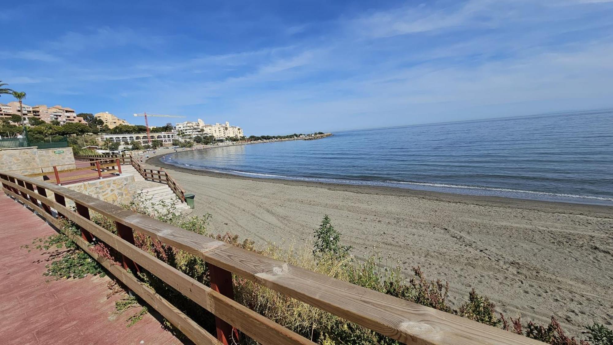 Апартаменты Junto A La Playa Del Cristo Cerca Del Puerto Эстепона Экстерьер фото